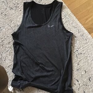 Nike Charcoal Gray Tank Top